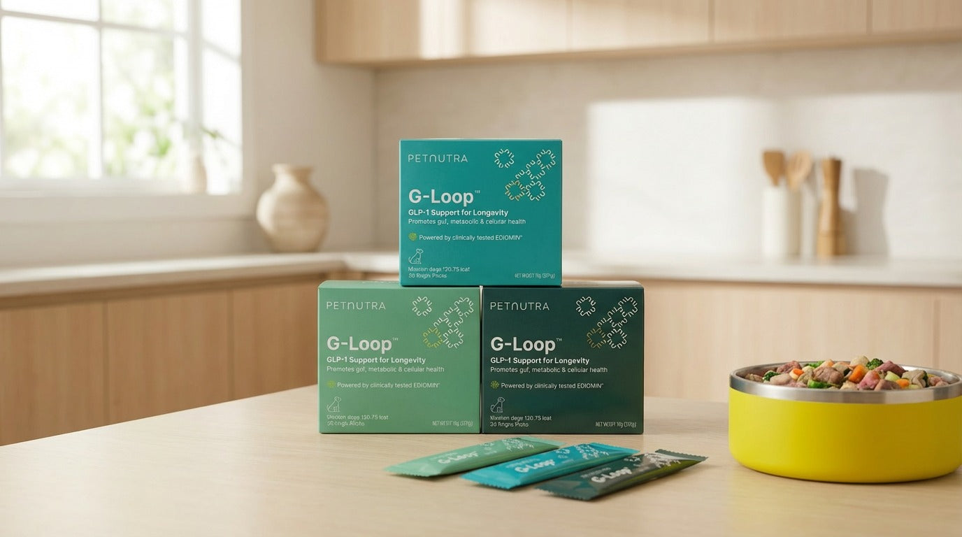 Three stacked G-Loop cartons